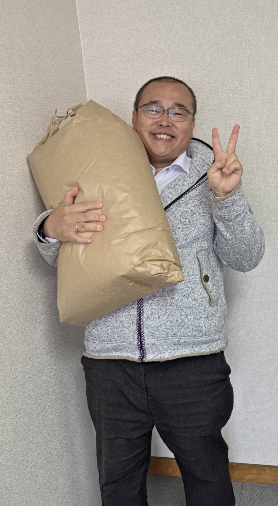 お米をお届けします